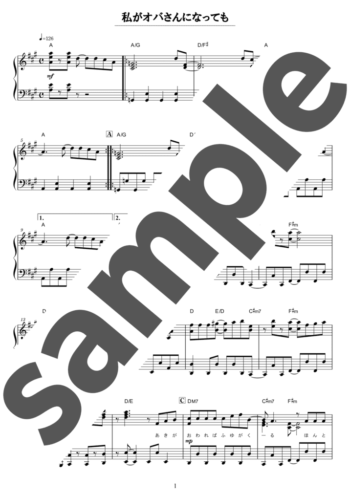 「シネマノスタルジィ」のピアノ楽譜　久石譲（ソロ　中上級）　電子楽譜カノン