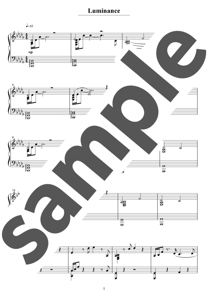 ピアノ楽譜】Soranji / Mrs. GREEN APPLE（ソロ / 上級）