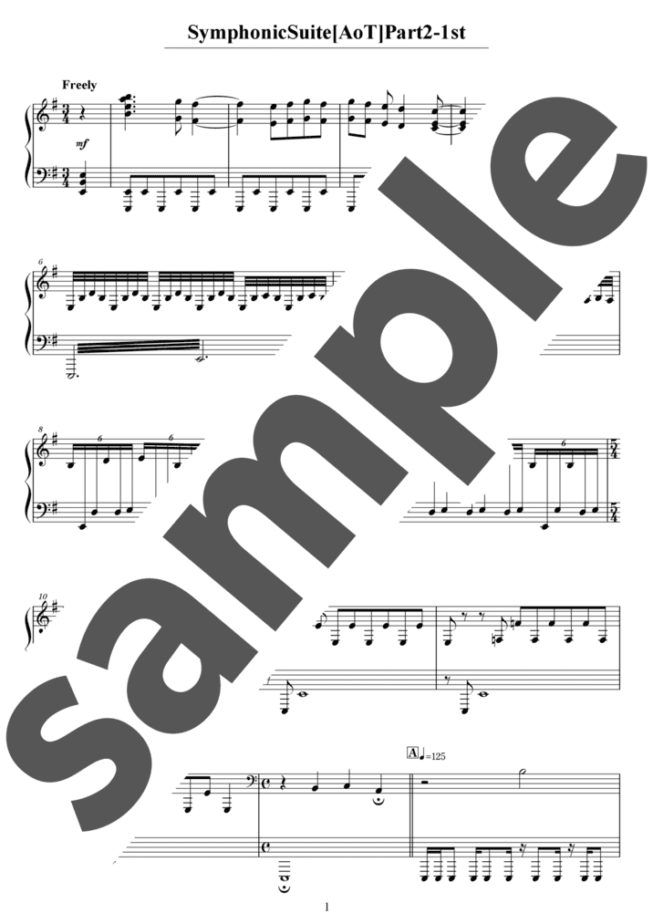 SymphonicSuite[AoT]Part2-1st（ソロ / 中上級）