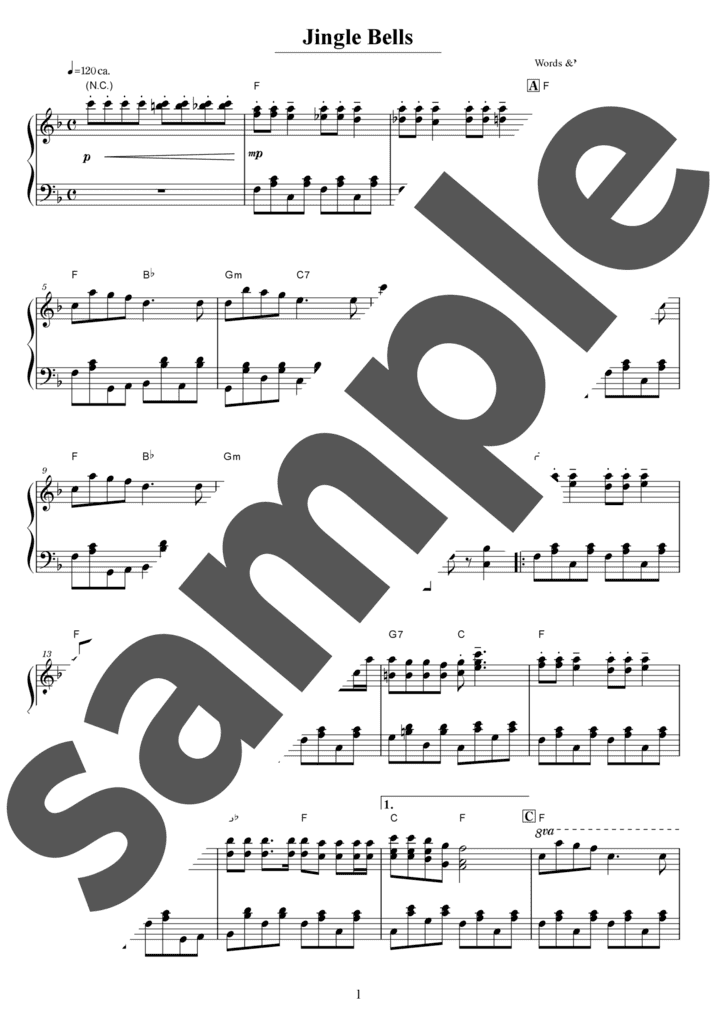 ジングルベル（ソロ / 中上級）